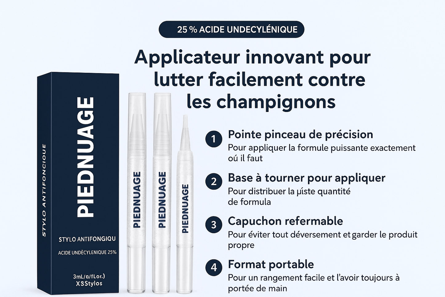 Stylo d'huile nutritive pour les ongles, exfoliant la peau, anti-cuticules, manucure